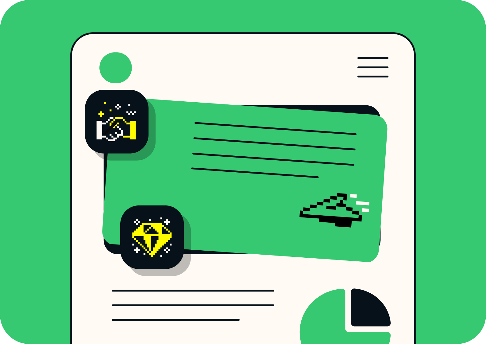 Agency partnership illustration